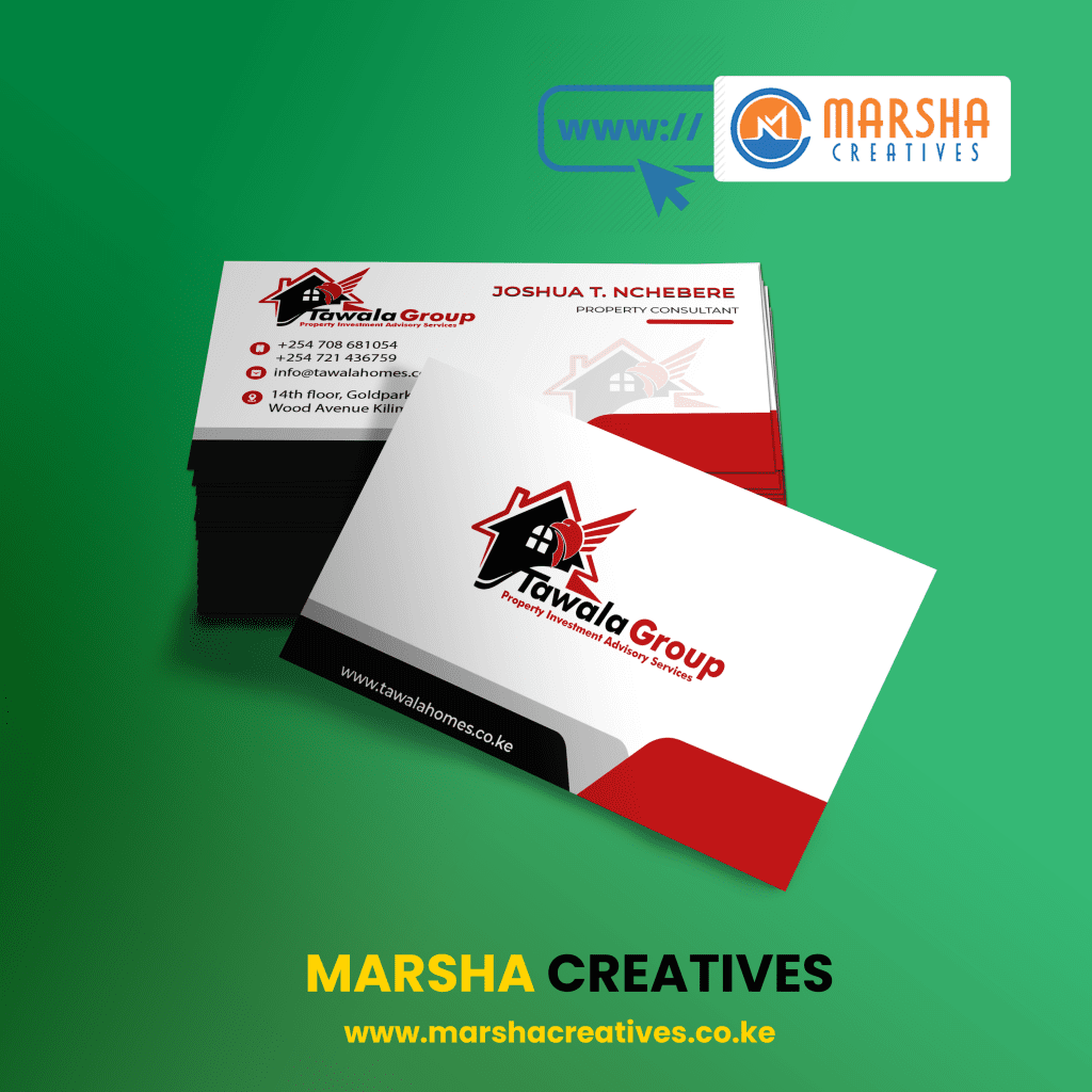 Business Cards Design & Printing In Kenya Marsha Creatives