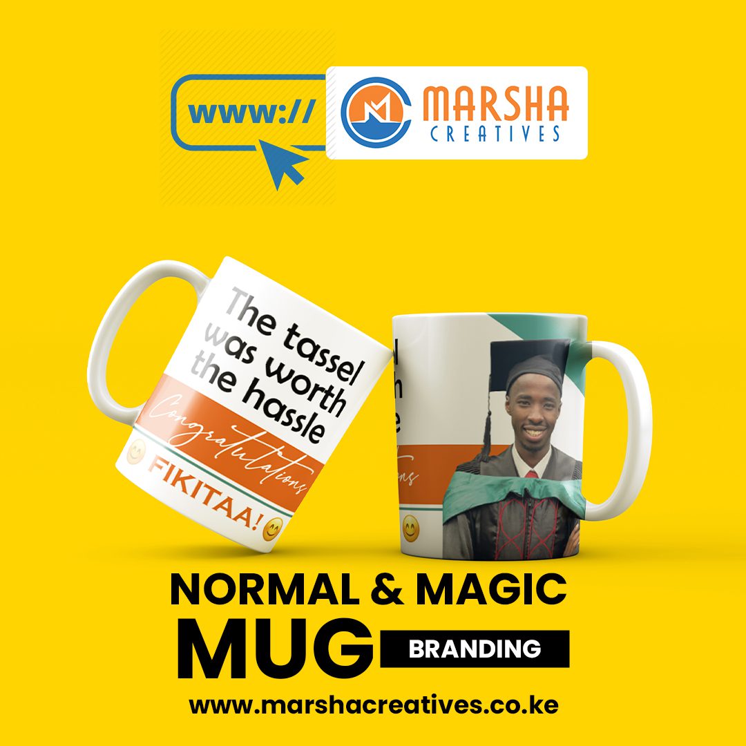 Normal & Magic Mug Printing In Kenya Marsha Creatives