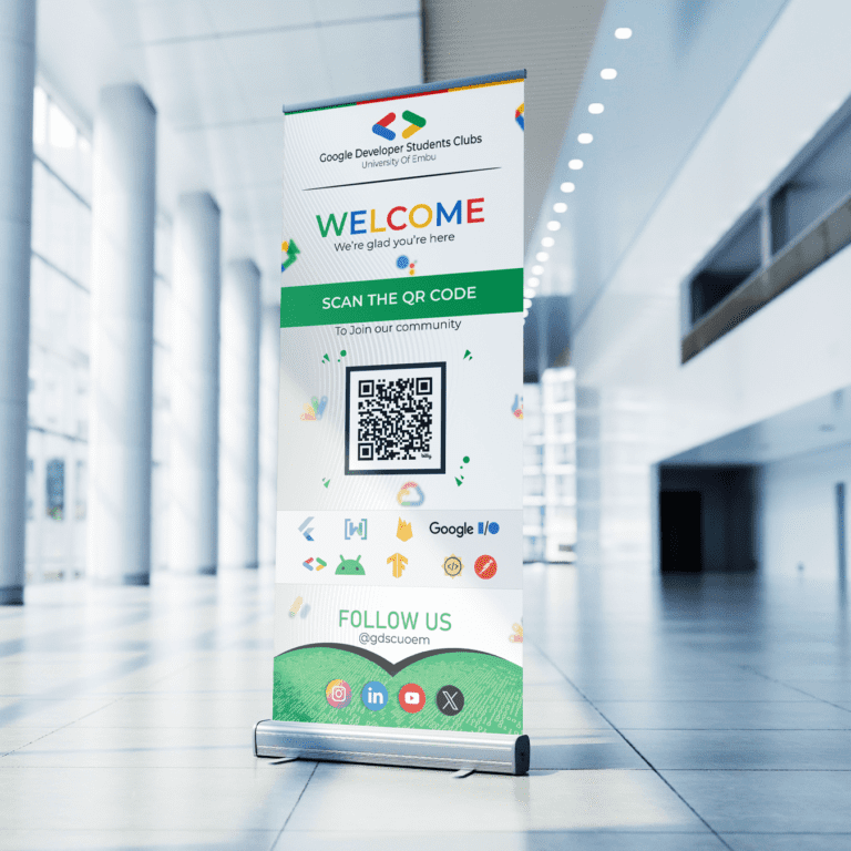 Home 73 Roll Up Banner