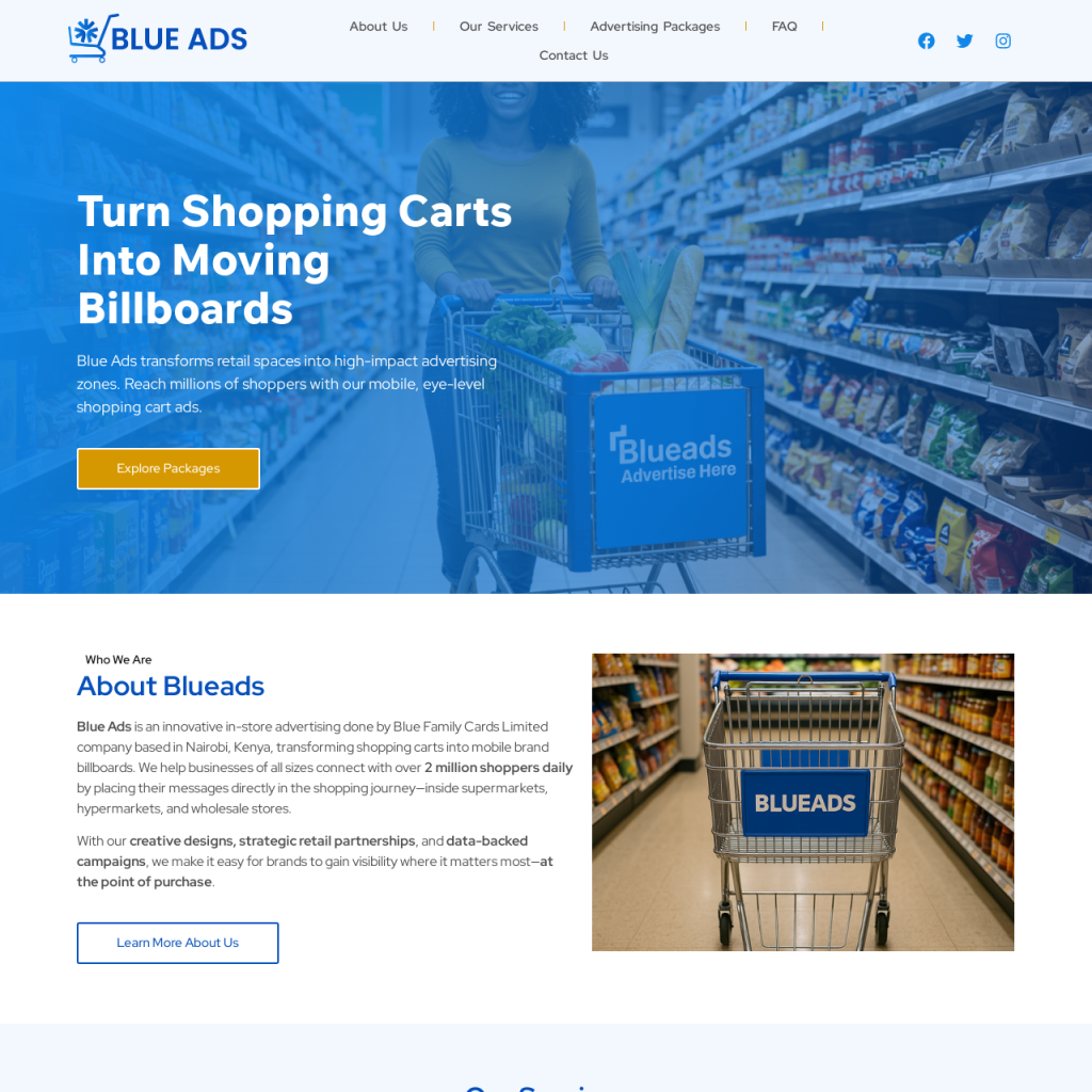 Blue Ads