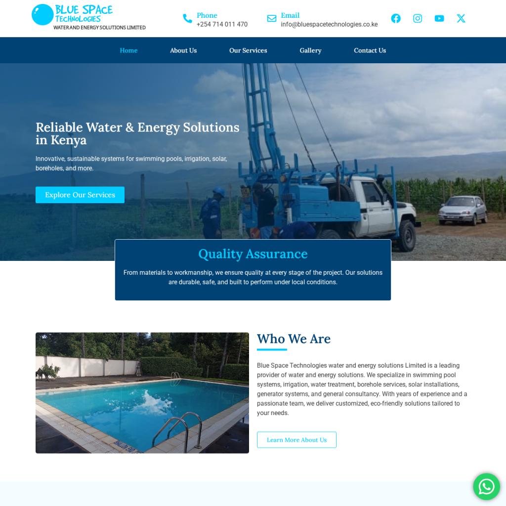 Home Blue Space Technologies